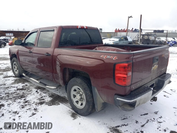 2014 Chevrolet Silverado 1500 Work Truck with VIN 3GCUKPEH1EG294742, listed as a Copart auction lot 75556434 with 201,890 mi miles and Salvage Title. Bid and sale history available at DreamBid. Image 2.