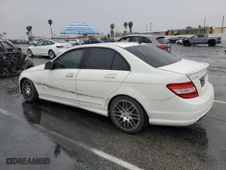 2009 Mercedes-Benz C-Class 3.0L Sport with VIN WDDGF54X19R053869, listed as a Copart auction lot 47818665 with 158,588 mi miles and Salvage Title. Bid and sale history available at carsss.com. Image 2.