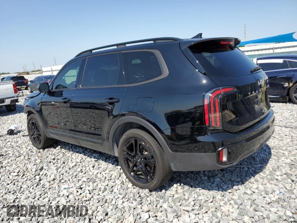 2024 Kia Telluride EX X-Line z VIN 5XYP3DGCXRG458892, wystawiony jako Copart lot #53250965 z przebiegiem Nie podano mil oraz Szkoda całkowita • Salvage title. Historia ofert i sprzedaży dostępna na DreamBid. Obrazek 2.