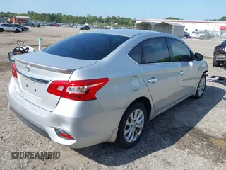 2018 Nissan Sentra SV with VIN 3N1AB7AP2JY213464, listed as a IAAI auction lot 41931871 with 55,065 mi miles. Bid and sale history available at carsss.com. Image 4.