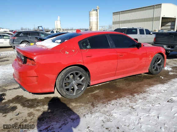 2017 Dodge Charger R/T with VIN 2C3CDXCTXHH631303, listed as a Copart auction lot 39111584 with 64,011 mi miles and Salvage Title. Bid and sale history available at carsss.com. Image 3.