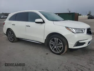 2018 Acura MDX Advance with VIN 5J8YD4H83JL026523, listed as a Copart auction lot 84719884 with 42,168 mi miles and Salvage Title. Bid and sale history available at carsss.com. Image 4.