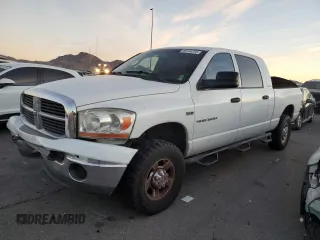 2006 Dodge 1500 SLT with VIN 3D7KS19D36G159989, listed as a Copart auction lot 88144725 with 140,883 mi miles and Clean Title. Bid and sale history available at carsss.com. Image 1.