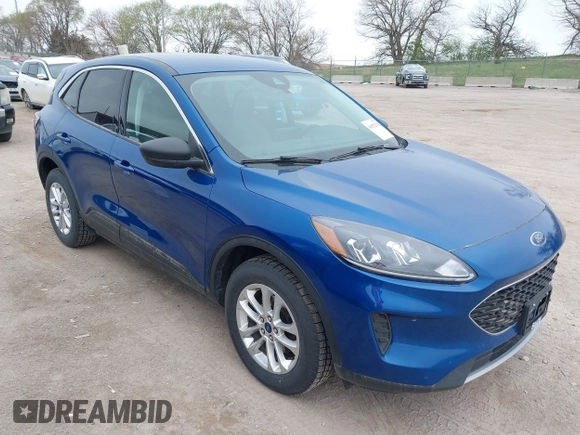 2022 Ford Escape SE with VIN 1FMCU9G65NUA63218, listed as a IAAI auction lot 41932334 with 80,566 mi miles. Bid and sale history available at carsss.com. Image 1.