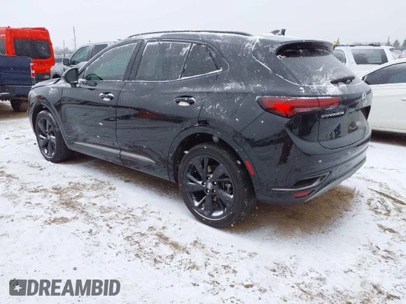 2022 Buick Envision Preferred with VIN LRBAZLR43ND031307, listed as a IAAI auction lot 41302690 with 56,625 mi miles. Bid and sale history available at carsss.com. Image 3.