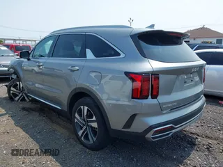 2023 Kia Sorento EX with VIN KNDRHDLG3P5140489, listed as a IAAI auction lot 42399780 with 24,042 mi miles and . Bid and sale history available at DreamBid. Image 3.