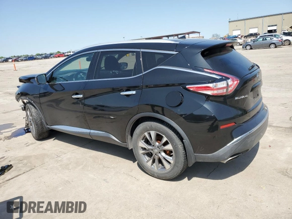 2016 Nissan Murano SL z VIN 5N1AZ2MHXGN129734, wystawiony jako Copart lot #51415795 z przebiegiem 184 290 mil mil oraz Szkody całkowita. Historia ofert i sprzedaży dostępna na DreamBid. Obrazek 2.