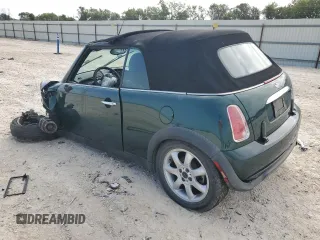 2007 MINI Convertible with VIN WMWRF33567TF66784, listed as a Copart auction lot 71571744 with 115,008 mi miles and Salvage Title. Bid and sale history available at DreamBid. Image 2.