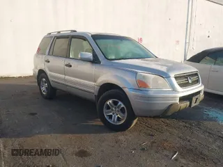 2005 Honda Pilot EX-L with RES with VIN 2HKYF18685H542800, listed as a IAAI auction lot 41473958 with 1 mi miles. Bid and sale history available at carsss.com. Image 1.