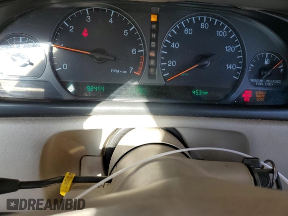1997 Cadillac Seville Luxury SLS z VIN 1G6KS52Y5VU815770, wystawiony jako Copart lot #88555205 z przebiegiem 92 459 mil mil oraz Czysty tytuł • Clean title. Historia ofert i sprzedaży dostępna na DreamBid. Obrazek 9.