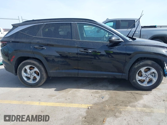 2023 Hyundai Tucson SEL with VIN 5NMJBCAE0PH220551, listed as a IAAI auction lot 41776552 with 46,002 mi miles. Bid and sale history available at carsss.com. Image 13.