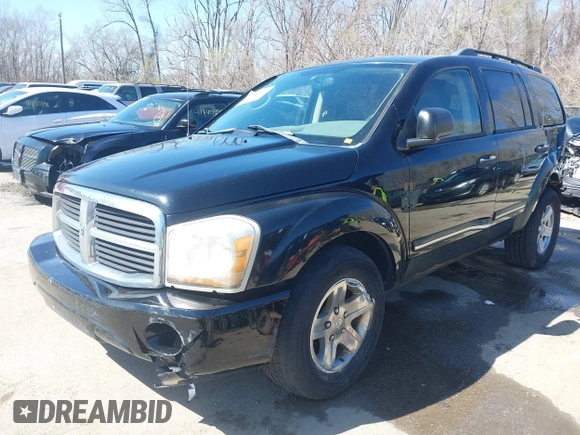 2005 Dodge Durango Limited with VIN 1D8HB58D05F589915, listed as a IAAI auction lot 41811548 with 272,347 mi miles and . Bid and sale history available at DreamBid. Image 2.