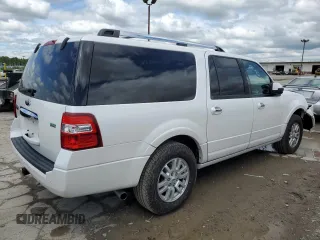 2013 Ford Expedition Max Limited with VIN 1FMJK2A58DEF69414, listed as a Copart auction lot 55811875 with 50,601 mi miles and Salvage title. Bid and sale history available at DreamBid. Image 3.