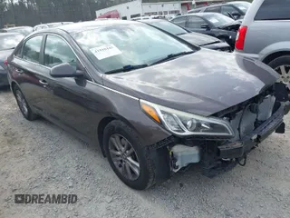 2015 Hyundai Sonata SE with VIN 5NPE24AF2FH223890, listed as a IAAI auction lot 41810442 with 146,260 mi miles and . Bid and sale history available at DreamBid. Image 1.