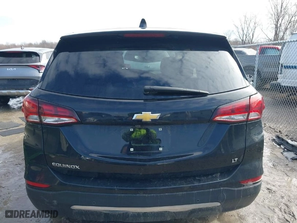 2022 Chevrolet Equinox LT with VIN 3GNAXKEV4NL280121, listed as a IAAI auction lot 41686554 with 13,666 mi miles. Bid and sale history available at carsss.com. Image 16.