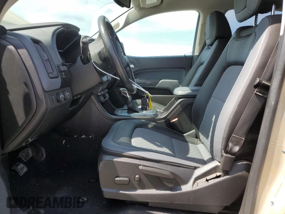 2022 Chevrolet Colorado 4WD Z71 with VIN 1GCGTDENXN1333289, listed as a Copart auction lot 59549725 with 19,583 mi miles and Salvage title. Bid and sale history available at DreamBid. Image 7.