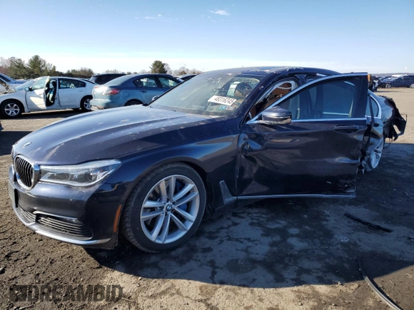 2018 BMW 7 Series ALPINA B7 xDrive with VIN WBA7F2C54JG423847, listed as a Copart auction lot 48316245 with 0 mi miles and Salvage Title. Bid and sale history available at carsss.com. Image 1.