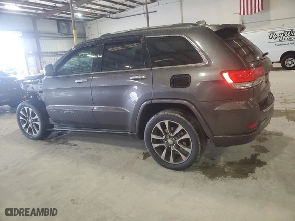 2017 Jeep Grand Cherokee Overland with VIN 1C4RJECGXHC672006, listed as a Copart auction lot 88581095 with 95,649 mi miles and Clean Title. Bid and sale history available at carsss.com. Image 2.