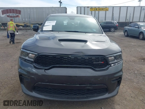 2021 Dodge Durango GT Plus with VIN 1C4RDJDG2MC865260, listed as a IAAI auction lot 42083313 with 37,652 mi miles. Bid and sale history available at carsss.com. Image 12.