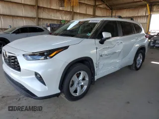2023 Toyota Highlander L z VIN 5TDKDRBH0PS502082, wystawiony jako Copart lot #60659955 z przebiegiem 8 605 mil mil oraz Szkoda całkowita • Salvage title. Historia ofert i sprzedaży dostępna na DreamBid. Obrazek 1.
