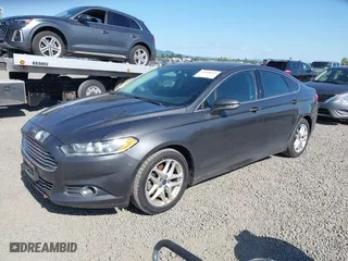 2016 Ford Fusion SE with VIN 3FA6P0HD6GR260805, listed as a IAAI auction lot 42100214 with 108,438 mi miles. Bid and sale history available at carsss.com. Image 2.