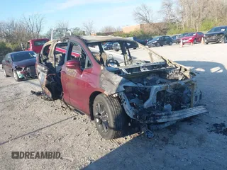 2021 Chrysler Pacifica Touring L with VIN 2C4RC1BG3MR582136, listed as a IAAI auction lot 42050154 with Not Provided miles and . Bid and sale history available at DreamBid. Image 1.