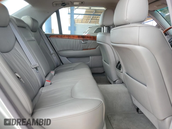 2001 Lexus LS 430 z VIN JTHBN30F610008975, wystawiony jako Copart lot #57186565 z przebiegiem 237 767 mil mil oraz Czysty tytuł • Clean title. Historia ofert i sprzedaży dostępna na DreamBid. Obrazek 10.