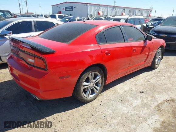 2013 Dodge Charger RT Plus with VIN 2C3CDXDT8DH731067, listed as a IAAI auction lot 41681213 with 1 mi miles. Bid and sale history available at carsss.com. Image 4.