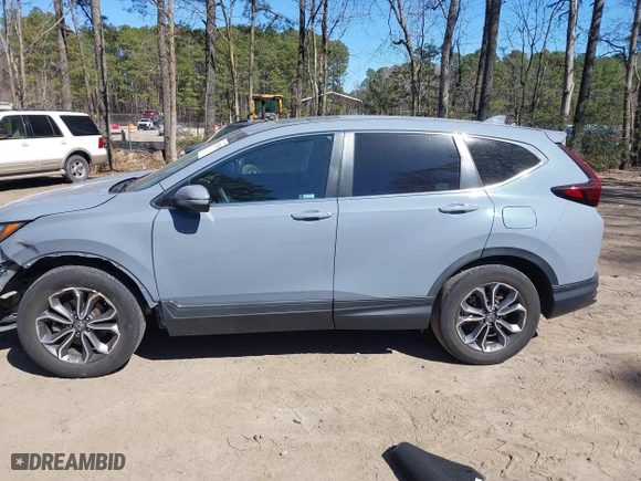 2022 Honda CR-V EX with VIN 7FARW1H50NE008544, listed as a IAAI auction lot 41776693 with 36,937 mi miles. Bid and sale history available at carsss.com. Image 14.