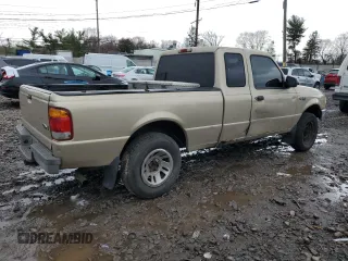 1999 Ford Ranger XL with VIN 1FTYR14V8XPB52646, listed as a Copart auction lot 48453215 with 343,534 mi miles and Salvage Title. Bid and sale history available at carsss.com. Image 3.