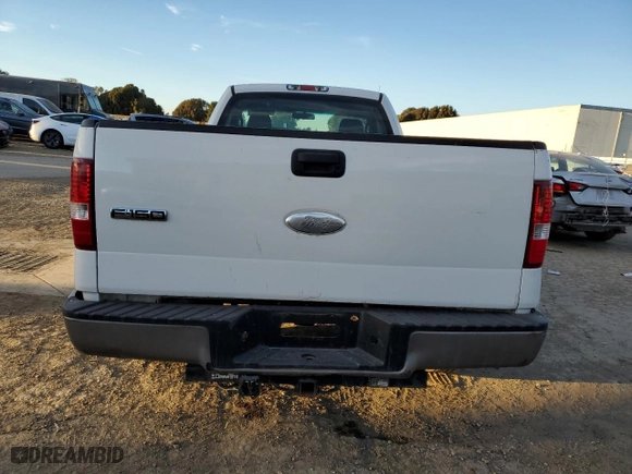 2007 Ford F-150 XL with VIN 1FTRF12W47KB49412, listed as a Copart auction lot 41416775 with 201,003 mi miles and Clean Title. Bid and sale history available at carsss.com. Image 6.