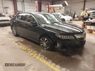 2015 Acura TLX with VIN 19UUB1F35FA023782, listed as a IAAI auction lot 41963193 with 152,651 mi miles. Bid and sale history available at carsss.com. Image 1.