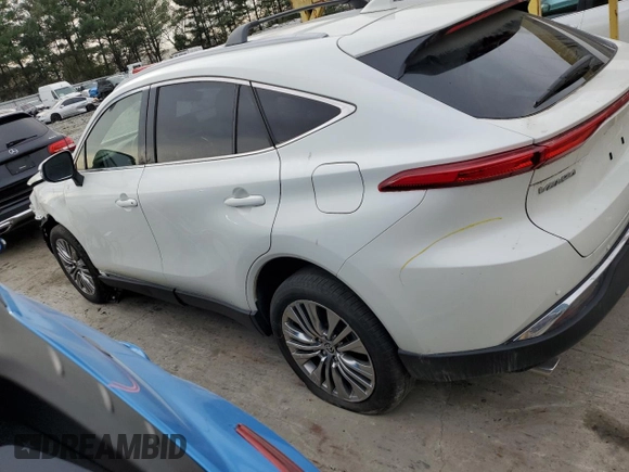 2022 Toyota Venza LE with VIN JTEAAAAH7NJ099621, listed as a Copart auction lot 81038154 with 34,117 mi miles and Salvage Title. Bid and sale history available at carsss.com. Image 2.
