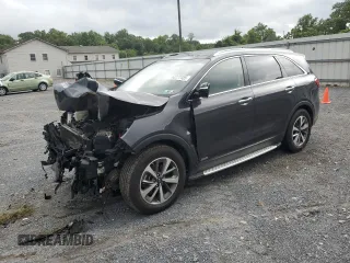 2019 Kia Sorento EX Sport with VIN 5XYPHDA53KG495980, listed as a Copart auction lot 63237455 with 50,807 mi miles and Salvage title. Bid and sale history available at DreamBid. Image 1.
