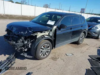 2022 Volkswagen Tiguan S with VIN 3VV1B7AX7NM107779, listed as a IAAI auction lot 41210258 with 57,154 mi miles and . Bid and sale history available at DreamBid. Image 18.