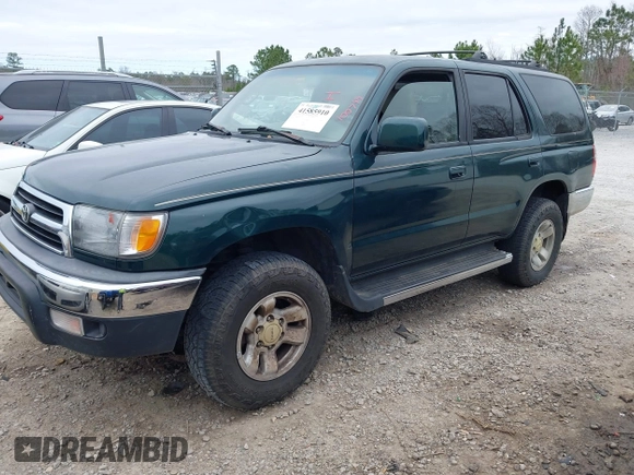 1999 Toyota 4Runner SR5 with VIN JT3GN86R4X0100749, listed as a IAAI auction lot 41585910 with Not Provided miles and . Bid and sale history available at DreamBid. Image 2.