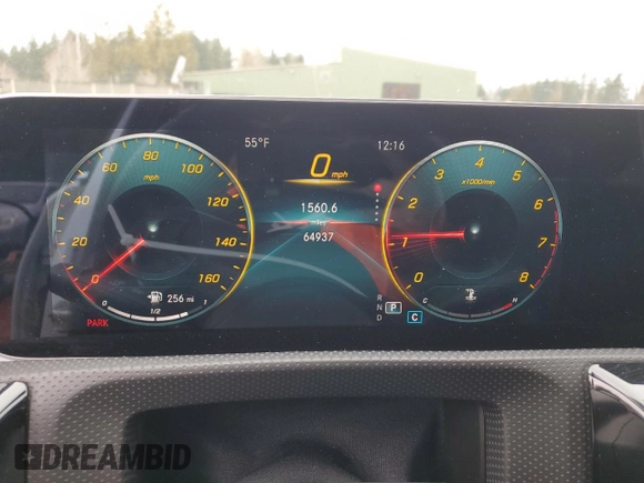 2019 Mercedes-Benz A 220 with VIN WDD3G4FB0KW000546, listed as a Copart auction lot 44125925 with 64,937 mi miles and Salvage Title. Bid and sale history available at DreamBid. Image 9.