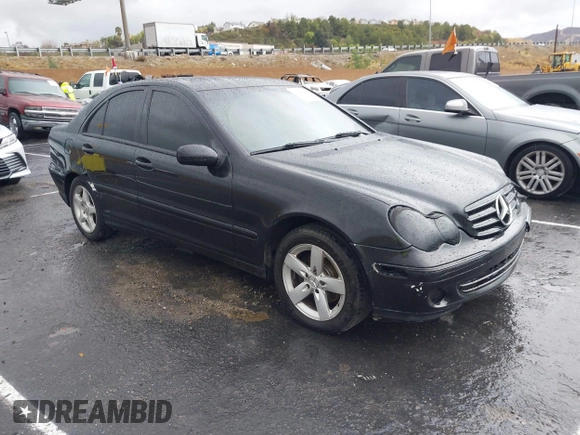 2005 Mercedes-Benz C 240 with VIN WDBRF61J25A790966, listed as a IAAI auction lot 41506319 with 190,131 mi miles and . Bid and sale history available at DreamBid. Image 1.