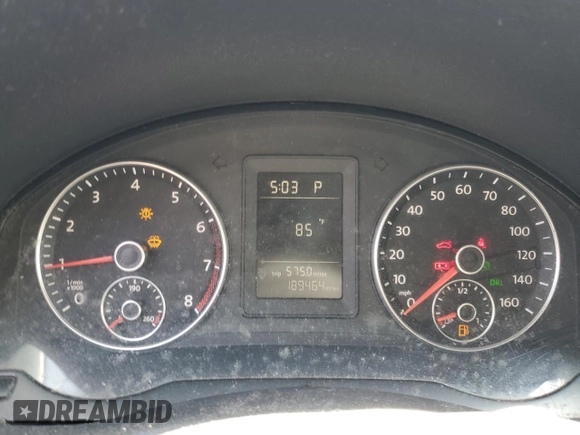 2010 Volkswagen Jetta SEL with VIN 3VWRX7AJ0AM047012, listed as a Copart auction lot 59076515 with 189,464 mi miles and Salvage title. Bid and sale history available at DreamBid. Image 9.