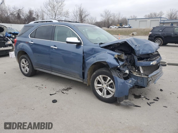 2012 Chevrolet Equinox LTZ with VIN 2GNFLGEK3C6121029, listed as a Copart auction lot 85890134 with 132,232 mi miles and Salvage Title. Bid and sale history available at carsss.com. Image 4.