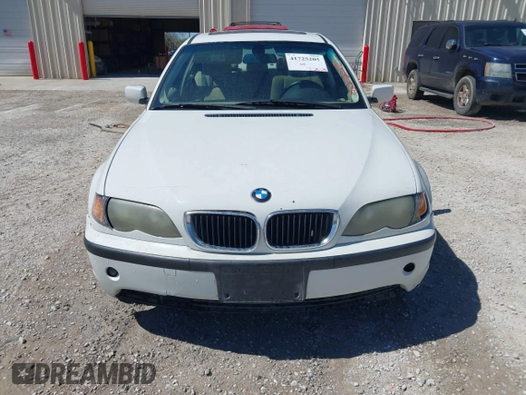 2003 BMW 3 Series 325i with VIN WBAET37403NJ38665, listed as a IAAI auction lot 41725205 with 267,000 mi miles and . Bid and sale history available at DreamBid. Image 6.