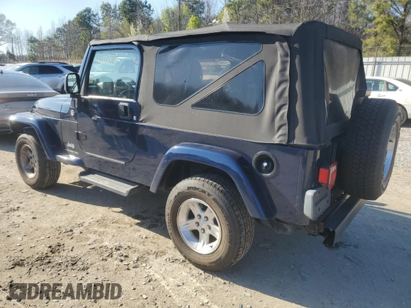 2006 Jeep Wrangler Unlimited LWB with VIN 1J4FA44S56P722617, listed as a Copart auction lot 50747255 with 64,172 mi miles and Salvage Title. Bid and sale history available at carsss.com. Image 2.