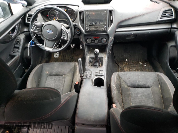 2017 Subaru Impreza Special Sports with VIN 4S3GTAK67H1727221, listed as a Copart auction lot 52441615 with 90,447 mi miles and Salvage title. Bid and sale history available at DreamBid. Image 8.