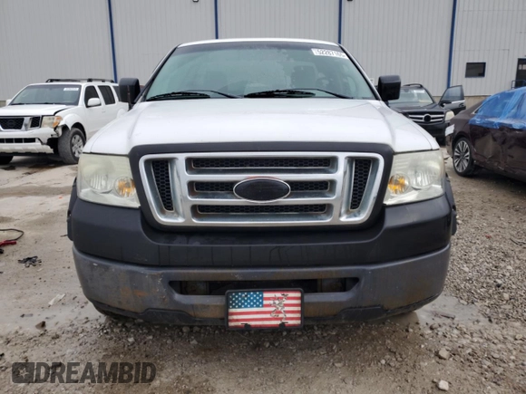 2008 Ford F-150 XL with VIN 1FTRF12268KB54772, listed as a Copart auction lot 52287165 with 168,227 mi miles and Non repairable. Bid and sale history available at DreamBid. Image 5.