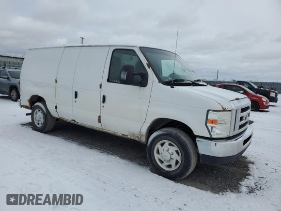 2013 Ford Econoline Cargo Commercial with VIN 1FTNE2EW0EDA73417, listed as a Copart auction lot 86556404 with 284,684 mi miles and Clean title. Bid and sale history available at DreamBid. Image 4.