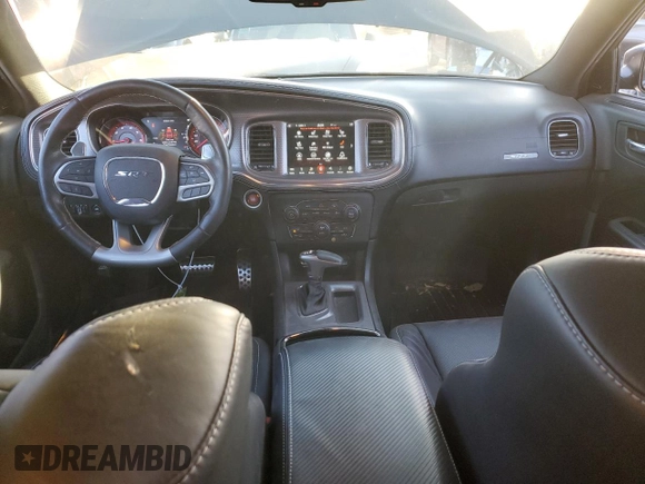 2019 Dodge Charger SRT Hellcat with VIN 2C3CDXL96KH693065, listed as a Copart auction lot 86162884 with 26,378 mi miles and Salvage Title. Bid and sale history available at DreamBid. Image 8.
