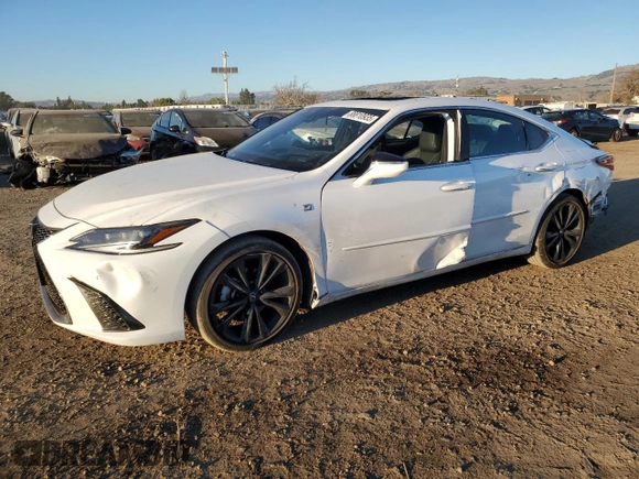 2022 Lexus ES 350 F Sport with VIN 58AGZ1B17NU114906, listed as a Copart auction lot 88810935 with 27,967 mi miles and Salvage title. Bid and sale history available at DreamBid. Image 1.