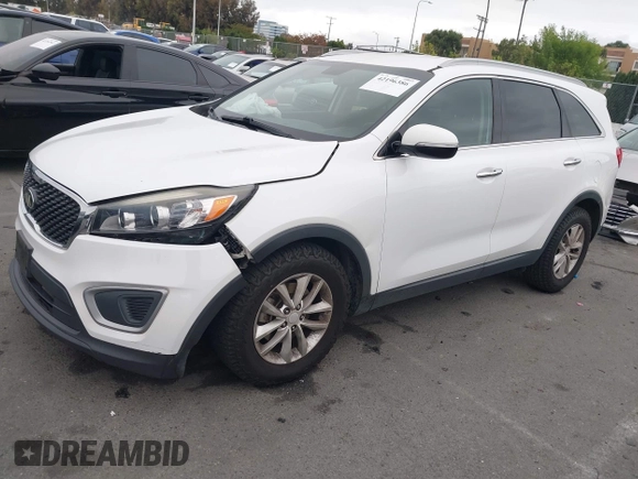 2017 Kia Sorento LX with VIN 5XYPG4A50HG232597, listed as a IAAI auction lot 42196386 with 107,514 mi miles and . Bid and sale history available at DreamBid. Image 17.