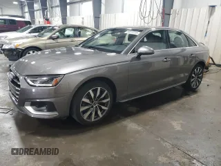 2022 Audi A4 Premium z VIN WAUABAF41NA019721, wystawiony jako Copart lot #50617215 z przebiegiem 22 057 mil mil oraz Szkoda całkowita • Salvage title. Historia ofert i sprzedaży dostępna na DreamBid. Obrazek 1.