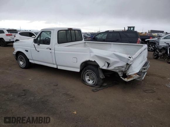 1994 Ford F-150 with VIN 2FTEF15Y1RCA09076, listed as a Copart auction lot 79450414 with 281,944 mi miles and Salvage Title. Bid and sale history available at carsss.com. Image 2.